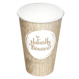 Paper Cup PLA "BioWare" 12 Oz/384ml Ø8,0cm (55 Units)