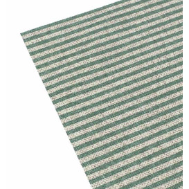 Cotton Placemat "Day Drap" Green Line 32x45cm (12 Units) 