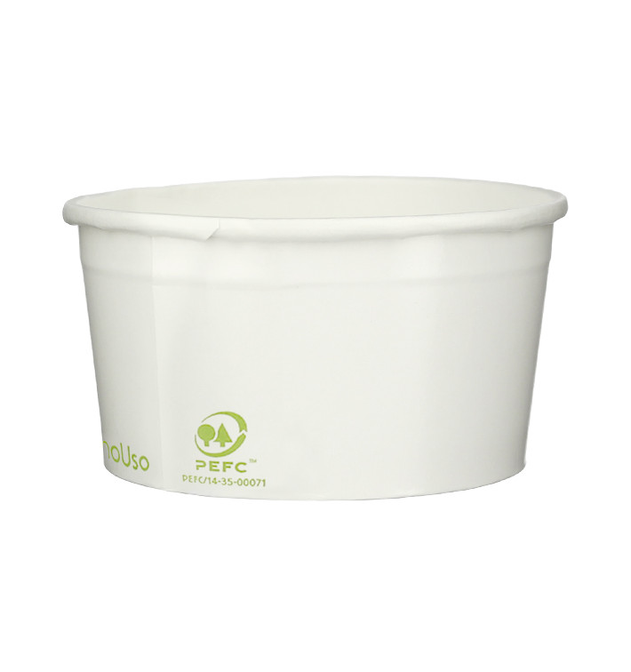Paper Ice Cream Container Eco-Friendly 140ml (2100 Units)