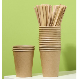 Wooden Coffee Stirrer Wrapped 14cm (5.000 Units)