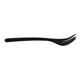 Reusable Fork PP Mineral "Hercules" Black 185mm (50 Units)