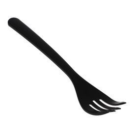 Reusable Fork PP Mineral "Hercules" Black 185mm (50 Units)