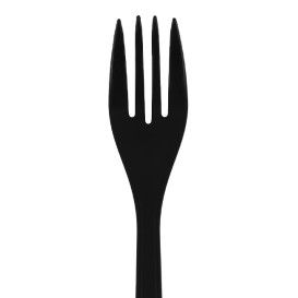 Reusable Fork PP Mineral "Hercules" Black 185mm (50 Units)