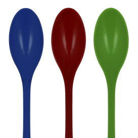 Reusable Ice Cream Spoon PP Mineral Assortment 175mm (100 Units)