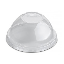 Plastic Dome Lid PP Closed Ø7,9cm (100 Units)