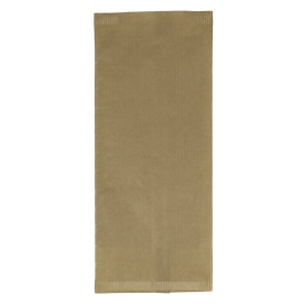 Paper Cutlery Envelopes with Napkin Kraft (100 Units)