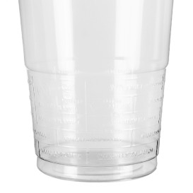 Plastic Cup PP Clear 330ml Ø7,9cm (50 Units)