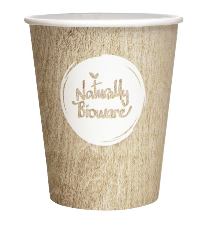 Paper Cup PLA Vending "BioWare" 6Oz/192ml Ø7,0cm (100 Units)  
