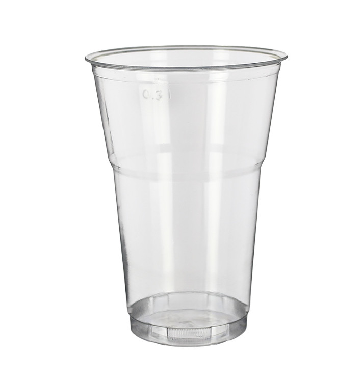 Reusable PS Cup "Diamant" Crystal 350ml Ø8,0cm (400 Units)