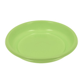Reusable Plate Deep Economic PS Yellow Green Ø20,5cm (150 Units)