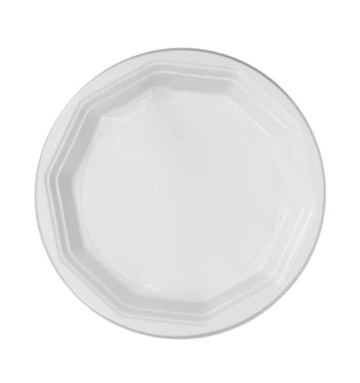 Reusable Plate PP "Deka" Deep White 220mm (33 Units)  