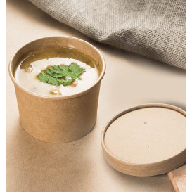 Kraft Carton Pot 8Oz/250ml Ø9cm (25 Units)