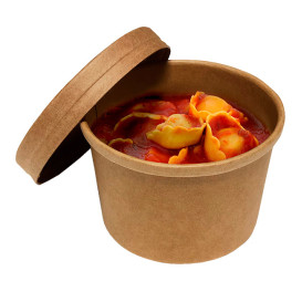 Kraft Carton Pot 8Oz/250ml Ø9cm (25 Units)