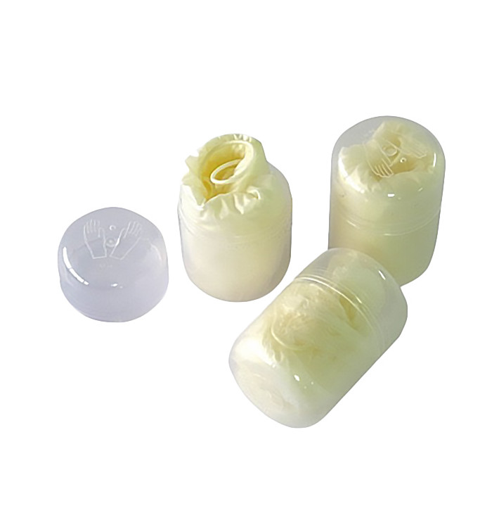 Vinyl Gloves Capsule Clear Size M (600 Pair)