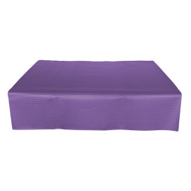 Pre-Cut Paper Tablecloth Lilac 40g 1,2x1,2m (300 Units)  