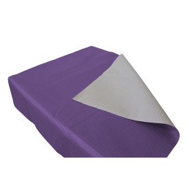 Pre-Cut Paper Tablecloth Lilac 40g 1,2x1,2m (300 Units)  