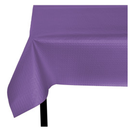 Pre-Cut Paper Tablecloth Lilac 40g 1,2x1,2m (300 Units)  