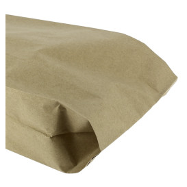 Paper Burger Bag Grease-Proof Burger Design Kraft 14+7x24cm (1000 Units)