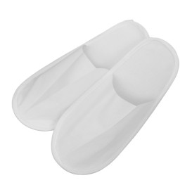 Disposable Slipper TST PP Closed EVA Sole White (1 Unit)