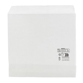 Paper Food Bag Grease-Proof Opened L Shape 15x15cm (250 Units)  