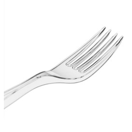 Reusable Fork PS "Diamant" Transparent 180mm (1.000 Units)