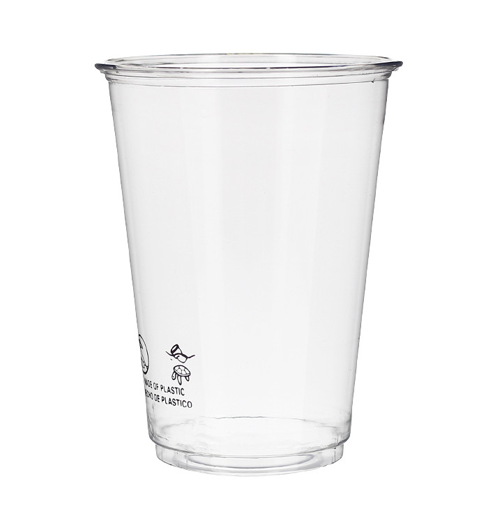 Plastic Cup PET Rigid 9Oz/280ml Ø7,5cm (1.000 Units) 