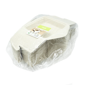 Package Sugarcane MenuBox 21x21x4cm 1350ml (100 Units)