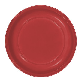Reusable Plate Deep Economic PS Red Ø20,5cm (150 Units)