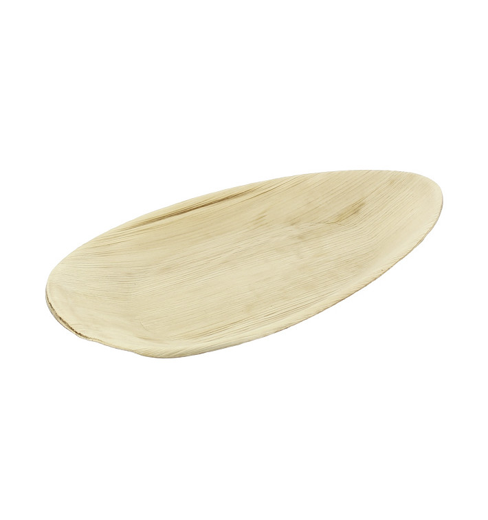 Palm Leaf Tray Oval Shape 30x16cm (200 Units)