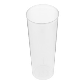 Plastic Collins Glass PP Unbreakable 330 ml (10 Units) 