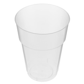 Plastic Pint Glass PP Clear 200 ml (40 Units) 