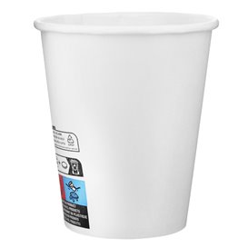 Paper Cup White 9 Oz/280ml Ø8,1cm (600 Units)