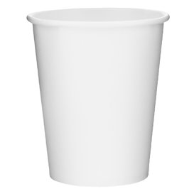 Paper Cup White 6Oz/180ml Ø7,0cm (50 Units)  
