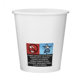 Paper Cup 3 Oz/100ml White Ø5,8cm (1.500 Units)