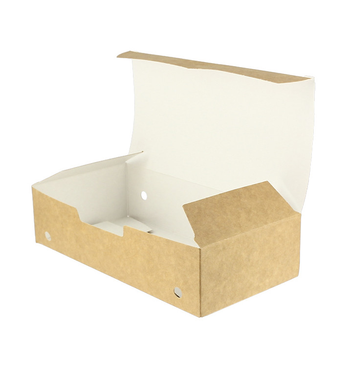 Paper Take-Out Box Large size Kraft 2,00x1,00x0,50,m (375 Units)