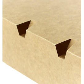Paper Take-Out Box Kraft 16,5x7,5x6cm (25 Units)