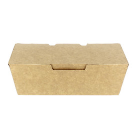 Paper Take-Out Box Kraft 16,5x7,5x6cm (600 Units)