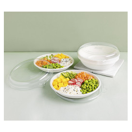 Sugarcane Bowl Bagasse White 470ml (50 Units) 