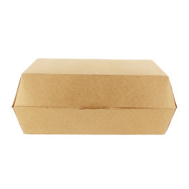Paper Burger Box Kraft Giant size 23x17,5x8cm (25 Units) 