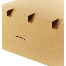 Paper Burger Box Kraft Giant size 23x17,5x8cm (25 Units) 