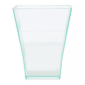 Plastic Tasting Cup PS "Bouquet" Water Green 4,5x5,5cm (576 Units)