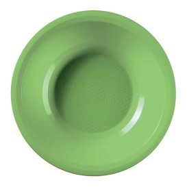 Plastic Plate Deep Lime Green "Round" PP Ø19,5 cm (600 Units)