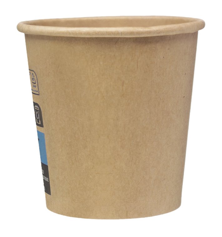 Paper Cup 4Oz/120ml Brown Ø6,2cm (100 Units) 