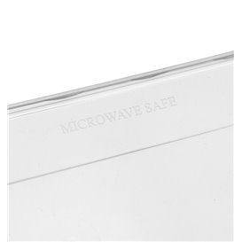 Plastic Lid for Tray Clear 15,7x11,2x5,1cm (100 Units)  