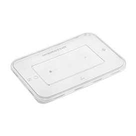 Plastic Lid for Tray Clear 15,7x11,2x5,1cm (500 Units)
