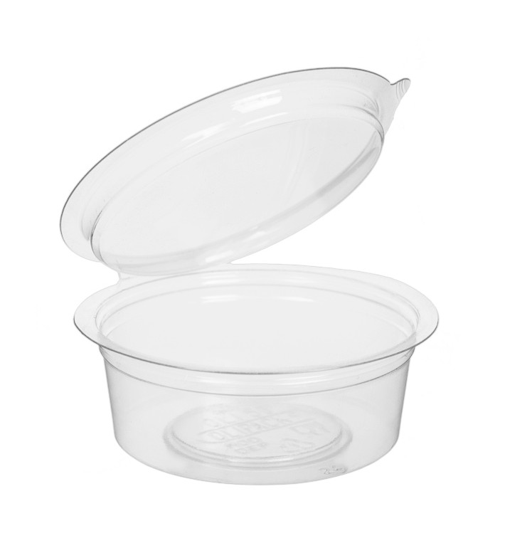 Plastic Container APET Round shape Transparente 50ml (450 Units)