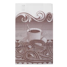 Paper Food Bag for Churros Grease-Proof 22+12x36cm (250 Units)  