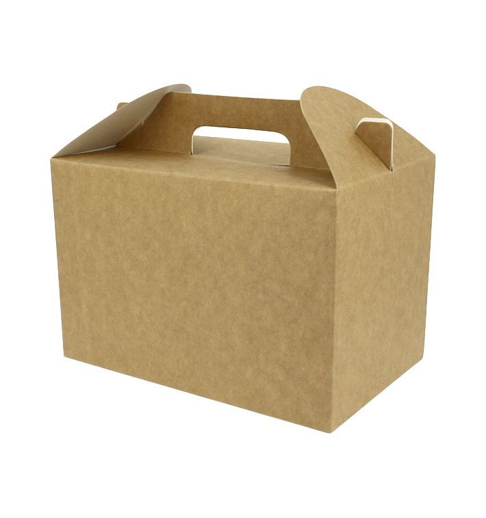 Paper Menu Box Kraft 22,5x14,5x15cm (25 Units) 
