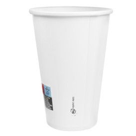 Paper Cup 20 Oz/600ml White Ø9,4cm (20 Units) 