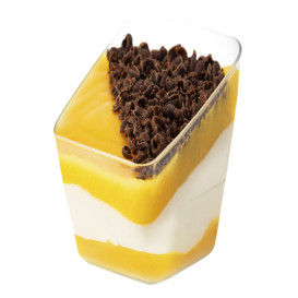 Plastic Tasting Cup PS Clear 4x4x7cm (200 Units)